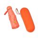 thumbnail image 3 of Portátil Resistente a la Intemperie Compacto con Estuche para Mujer Plegable Naranja, 3 of 8