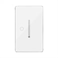 thumbnail image 1 of Interruptor Inteligente Zigbee para Ventilador con Luz, Control Táctil de 1 Banda y Control Deslizante, Velocidad del Ventilador . Se Requiere Usar con la Aplicación Tuya., 1 of 6