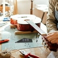 thumbnail image 4 of WRISTBIQUE Guitar Repair Tools Metal Fret Leveling Ruler Precision Measurement, 4 of 7