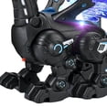 thumbnail image 3 of Walking Dinosaur Realistic Remote Control Water Mist Walking Spray Spray Holiday Present Black, 3 of 7