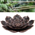 thumbnail image 4 of Soporte de Incienso Quemador de Incienso de Loto de Aspecto Oriental único de 3 Capas Quemador de Incienso de Varillas de Loto para Regalos de Decoración del Hogar ANGGREK Otros, 4 of 8