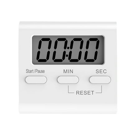 

TureClos Digital Display Timer Battery Powered LCD Countdown Alarm Kitchen Cooking Baking Digital Timer