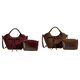 thumbnail image 1 of Bolso Bandolera para Mujer Con Correa Ajustable Cuero PU (rojo Vino), 1 of 7