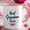Pink, variant on 11oz BEST GRANDMA EVER Ceramic Mug, Vintage Floral Design with Pink Heart Green Leaves, Durable Reusable Funny Coffee Cup for Home Office, Ideal Gift for Christmas Halloween Easter Holiday
