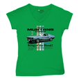 thumbnail image 5 of This Is Mustang Country King of the Road Women's V-Neck T-shirt Legendary Performance Classic American Muscle Licensed Tee, 5 of 7