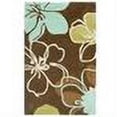 thumbnail image 3 of Contemporary Rug - Modern Art Polyester -Brown/Multi-Color:Brown/Multi,Design:Contemporary,Shape:Accent,Size:2'6" x 4', 3 of 5