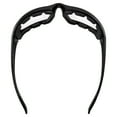 thumbnail image 4 of MotoFrames MF Payback Padded Motorcycle Sunglasses Black Frames, 4 of 7