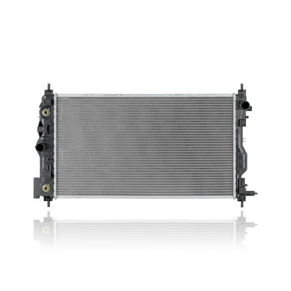 Radiator - Pacific Best Inc. Fit/For 13325 12-17 Buick Verano 2.4L, 13-15 2.0L Automatic - With Transmission Oil Cooler, Plastic Tank, Aluminum Core, 1-Row