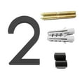 thumbnail image 1 of Floating House Number Modern House Numbers- Zinc Alloy Home Address Number With Exquisite Drawing For House Mailbox Address Numbers, 1 of 3