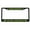 Bl/Carbon/lime green, variant on German Shepherd Dog is My Co-Pilot Style Heavy Duty Metal License Plate Frame Personalise/Car Accessories Car Tag Holder Cover (Carbon) (Bl/Carbon/Lime Green)