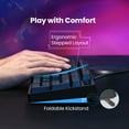 thumbnail image 7 of Mechanical Gaming Keyboard, Wired Keyboard with 20 True RGB Backlit Modes,100% Anti-ghosting Computer Keyboard with Blue Switches for Windows PC/MAC Games, 7 of 7