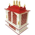 thumbnail image 5 of Wooden Temple/Home Temple/Pooja Mandir/Pooja Mandap/Temple for Home by Kamdhenu Art And Craft (K-5NE), 5 of 6