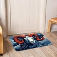 thumbnail image 6 of Aries Constellation Polyester Non-Slip Door Carpet Kitchen Mat Floor Rug - Machine Washable, 6 of 6