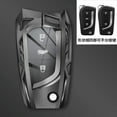 thumbnail image 4 of For Toyota Flip Key Fob Cover Metal Key Case Compatible with Fortuner tundra Camry RAV4 Highlander Corolla with Keychain, 4 of 14
