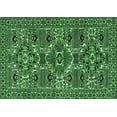 thumbnail image 1 of Ahgly Company Indoor Rectangle Persian Emerald Green Traditional Area Rugs, 3' x 5', 1 of 4