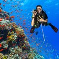 thumbnail image 4 of Scuba Diving Aluminum Alloy Tickle Pointer Stick with Measurement & Lanyard(Silver),, 4 of 5