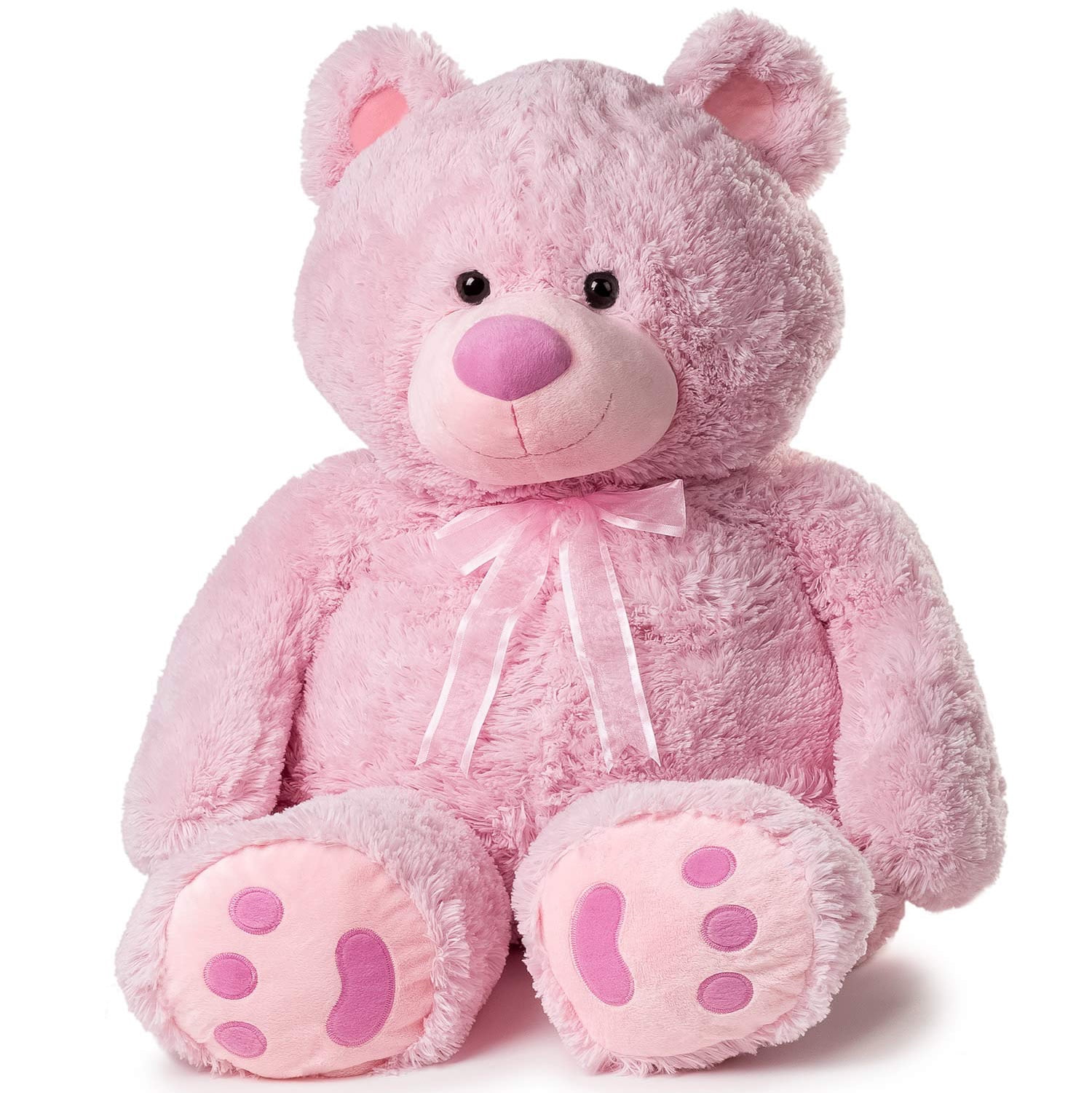 No Sew Kit With Cute Ba Make Your Own Stuffed Animal 16" "Pink Patches Bear" 