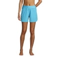 thumbnail image 3 of Lands' End Women's Curvy Fit 5" Quick Dry Board Shorts Swim Shorts with Panty, 3 of 3