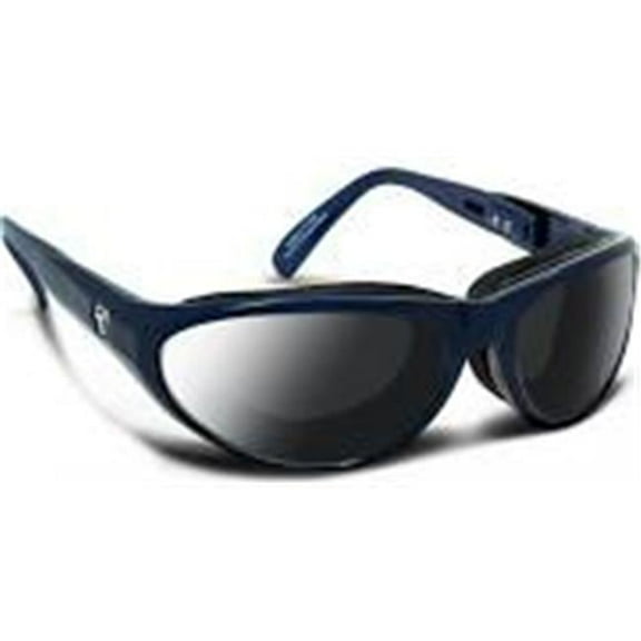 7Eye by Panoptix Mens AirShield Raptor FX Sunglasses, RX Ready, Glossy Black Fra