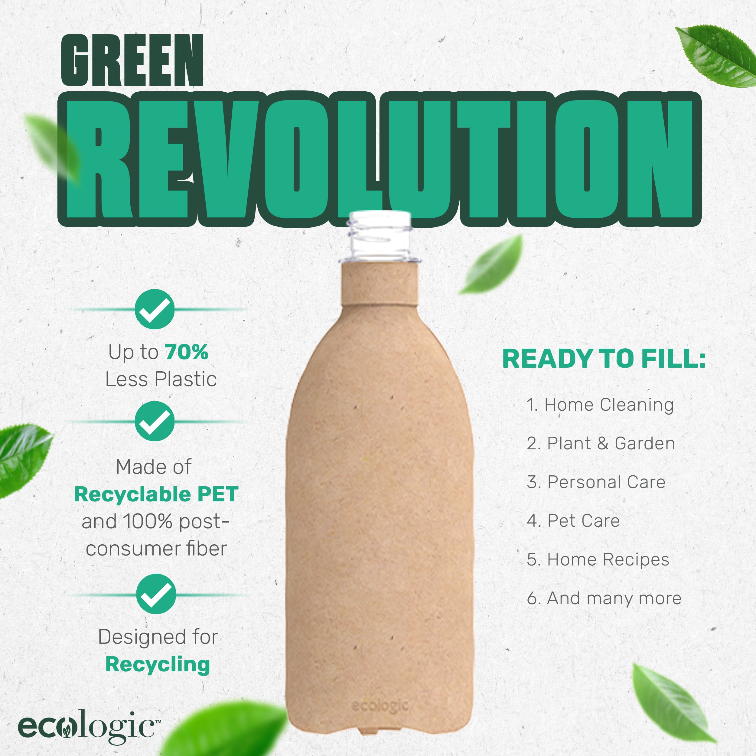 Insulated Reusable Bottle 16 oz - Ivory – EKOBO USA