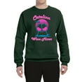 thumbnail image 2 of Catalina Wine Mixer Island Prestige Movie| Mens Pop Culture Crewneck Graphic Sweatshirt, Forest Green, 3XL, 2 of 4