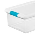 thumbnail image 3 of Sterilite Plastic 15 Quart Storage Box Container with Latching Lid, 48 Pack, 3 of 4
