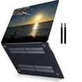 thumbnail image 5 of Hard Case Cover Compatible 2022 - 2018 Released Newest MacBook Air 13 inch with Model: A2337 m1&A2179&A1932 Blue series A 0341 Cable Tie, 5 of 5