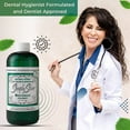 thumbnail image 3 of Simply Silver Mouthwash Spearmint Flavor- Nano Hydroxyapatite Formula, All Natural Colloidal Silver Mouthwash Chemical, Alcohol, Fluoride, and BPA Free, 16 oz, 3 of 5