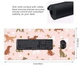 thumbnail image 3 of Disketp Star Cute Dog Gaming Mouse Mat Long Extended Mouse Pad Desk Mat Non-Slip Rubber Mice Pads Stitched Edges(315.5 x 16 x 0.12 Inches), 3 of 8