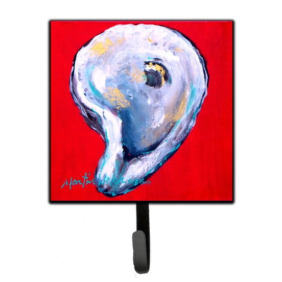 Carolines Treasures MW1078SH4 Oyster Wiggle My Shell Leash or Key Holder 7Hx4.25W multicolor