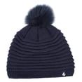 thumbnail image 6 of Women's Cannes Ribbed Hat With Pom Pom, 6 of 7