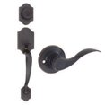 thumbnail image 1 of Design House 753921 Sussex 2-Way Entry Door Handle Set with Lever, Handle and Keyway, Adjustable Backset, 1 of 1