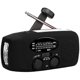 thumbnail image 1 of AM/FM hybrid radio - rechargeable with solar cells, crank and USB - 1000mah battery - Emergency radio, 1 of 5