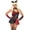 Red, variant on Leg Avenue Malibu Mermaid 2 Piece Adult Costume Large Female