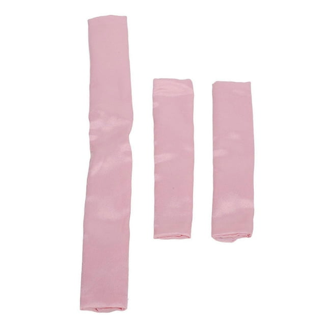 Lot de 3 housses de protection en satin pour réduire les marques rouges, respirantes, universelles et réutilisables, pour appareil respiratoire