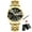 Gold Black W_3, variant on PAAZOMU Luxury Men Watches Business Top Brand Man Wristwatch Waterproof Luminous Date Week Quartz Men's Watch High Quality+Box Gold Black W_3