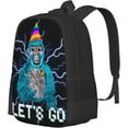thumbnail image 2 of Gorilla Tag Backpack Blue Monkey Backpack Casual Daypack Large Capacity Travel Backpack Novelty Game Backpacks, 2 of 8