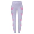 thumbnail image 4 of QHFBli Cancer Awareness Leggings for Women Lifting Pink Ribbon Leggings High Waisted Athletic Yoga Pants, 4 of 4