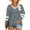 Gray, variant on Auburet Women's Plus Size Tops Striped Long Sleeve Color Block Casual Tunics T-Shirt