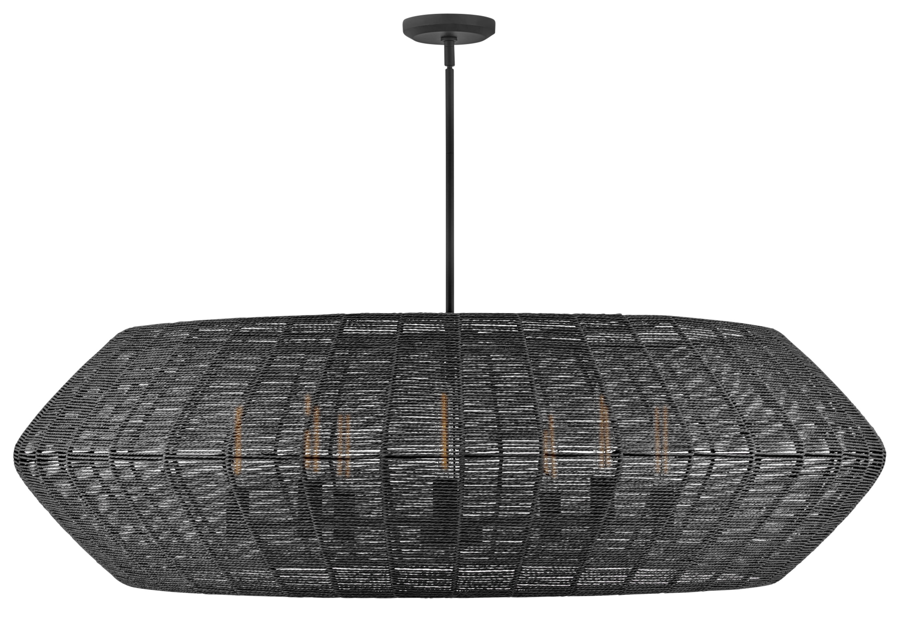 coco 40386BLK-CML-Hinkley Lighting-Luca - 112W 8 LED Extra Large