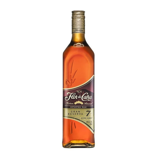 Paquete de 3 Ron Flor De Caña Gran Reserva 7 Años 750 ml