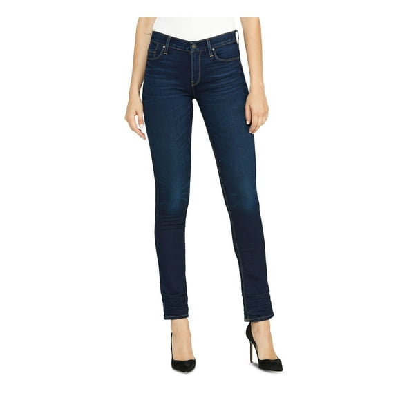 HUDSON Jeans womens Nico Mid-Rise Requiem Straight Jean, 25, Blue