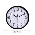 thumbnail image 3 of 10 Inch 25CM Wall Clock Quartz Clock Bedroom Living Room Wall Clock Clock Timers for Cooking Teacher Timer for Classroom Digital Kitchen Clock And Timer, 3 of 3