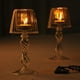 thumbnail image 2 of Candelabros de cristal, decoraciones para banquetes, resistencia a la corrosión, forma de lámpara duradera, candelabro de cristal para sala de estar, dormitorio, oficina, 2 of 4