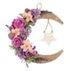 thumbnail image 4 of Guirnalda decorativa de flores artificiales para Ramadán, para ventana, pared y porche de verano. L, 4 of 9