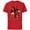 Red, variant on Disney Ralph Breaks the Internet Vanellope and Moana T-Shirt - Short Sleeve Cotton T-Shirt for Adults - Customized-Red
