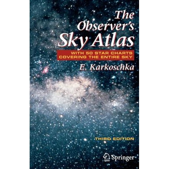 Pre-Owned The Observer's Sky Atlas: With 50 Star Charts Covering the Entire Sky Paperback