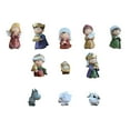 thumbnail image 2 of Uxgjfwu Christmas Nativity Scene Ornament Set, Miniature Resin Crafts with Figure Collection, Religious Home Decoration for Holiday Tabletop, Seasonal Display Piece, 2 of 9