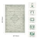 thumbnail image 4 of Alfombra Area Rugxara, lavable, de 5 x 7 pies, estilo bohemio vintage para sala de estar, 4 of 9