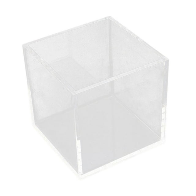 Vitrina Transparente, Organizador De Cubos De Almacenamiento, Contenedor De Almacenamiento, Soporte De Exhibición Para Mu?eca Transparente